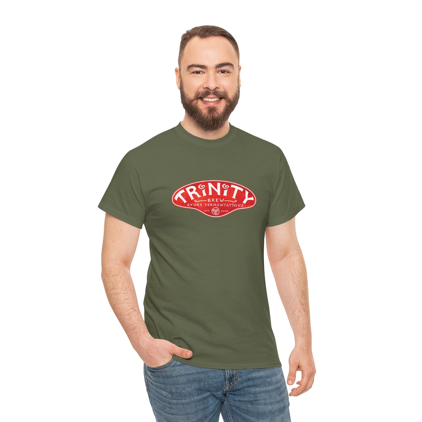 Classic TRiNiTY Logo T-Shirt - Unisex Heavy Cotton Tee