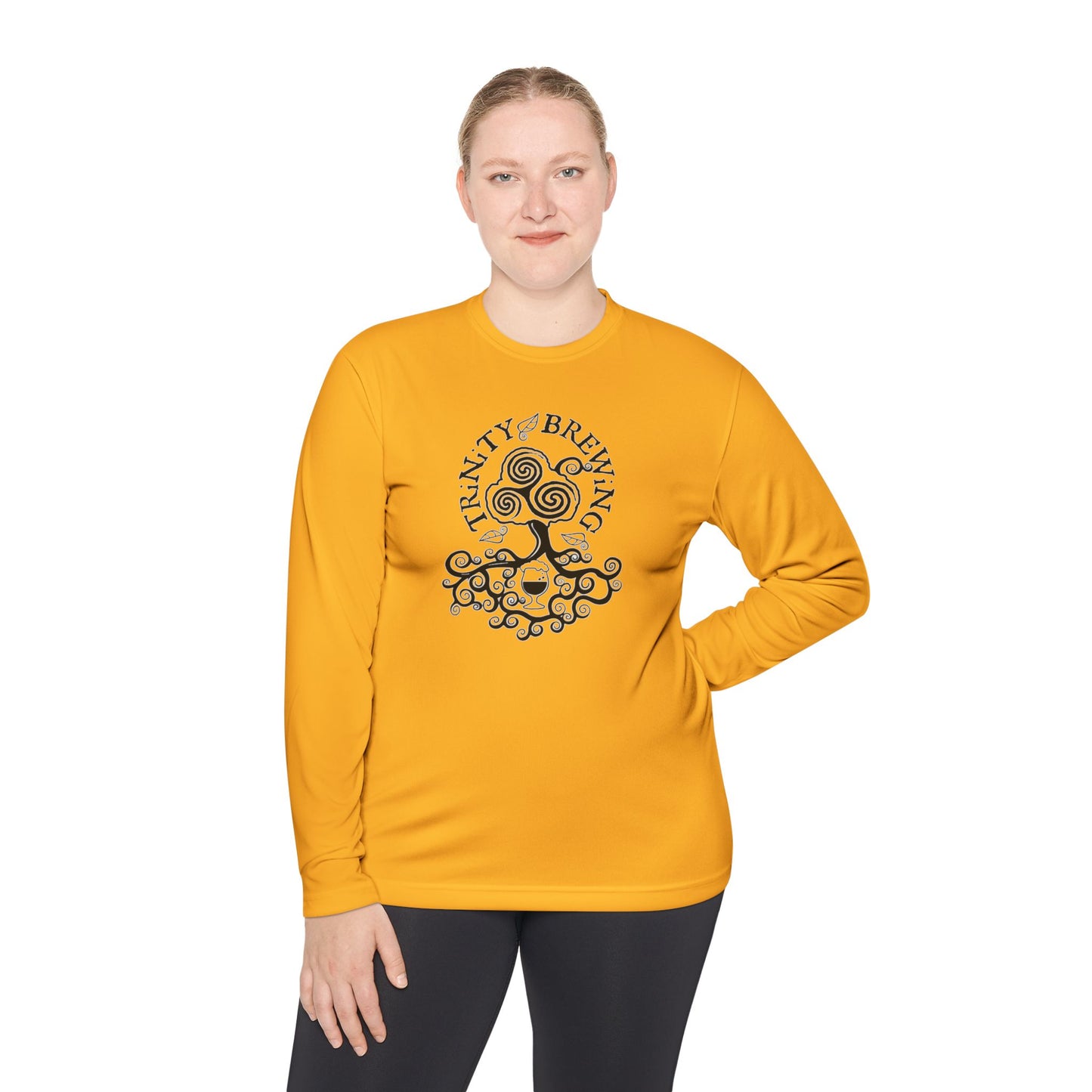 Trinity Brewing Tree Logo Unisex Lightweight Long Sleeve Tee