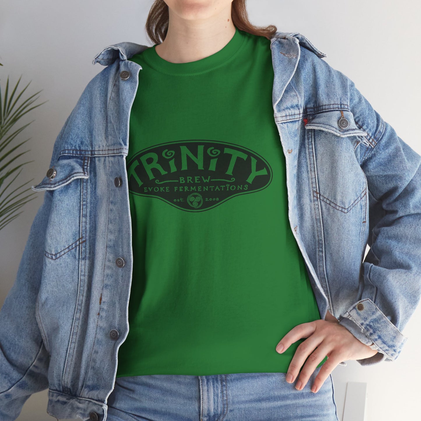 TRiNiTY Classic Logo/ Black - Unisex Heavy Cotton Tee