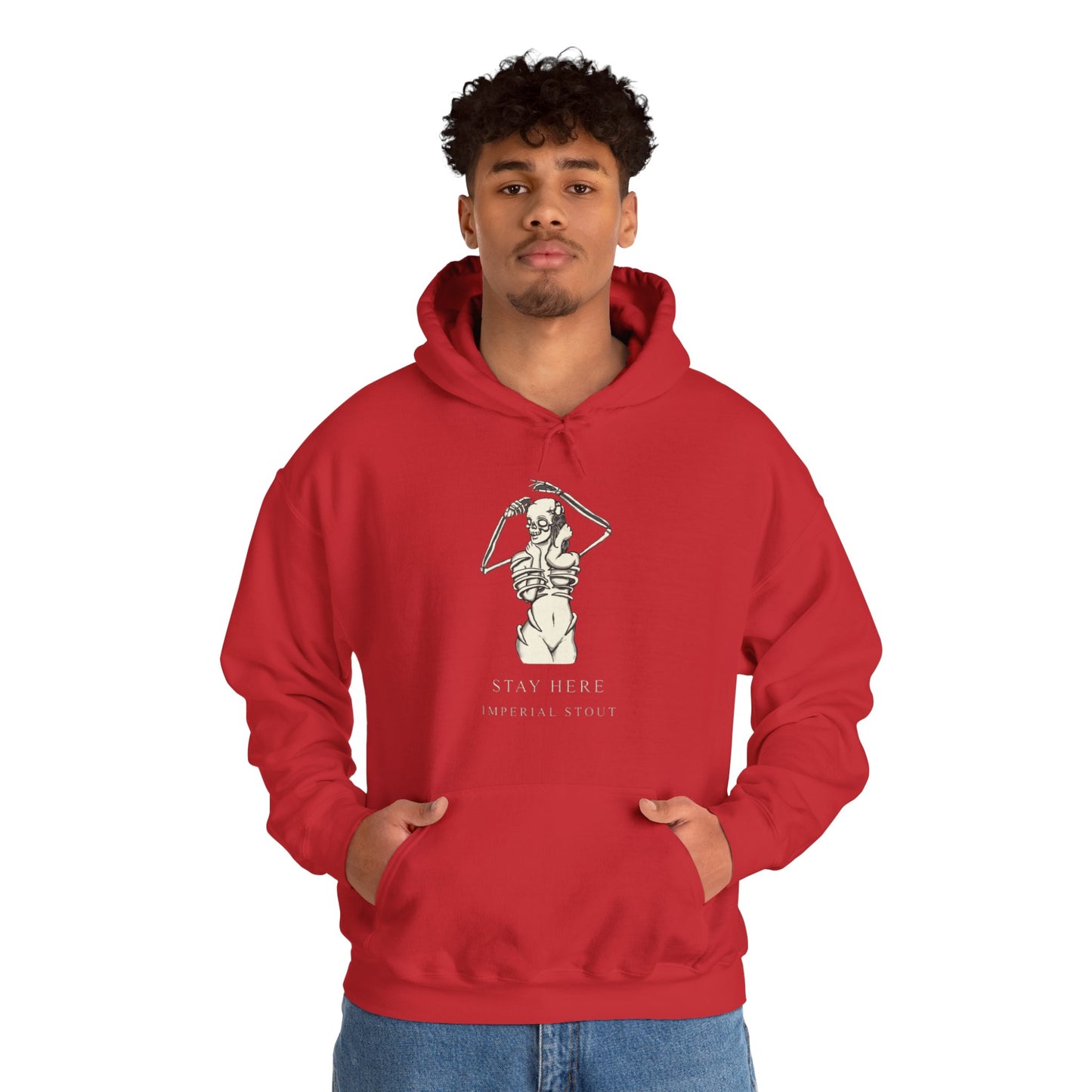 Stay Here Imperial Stout Hooded Sweatshirt