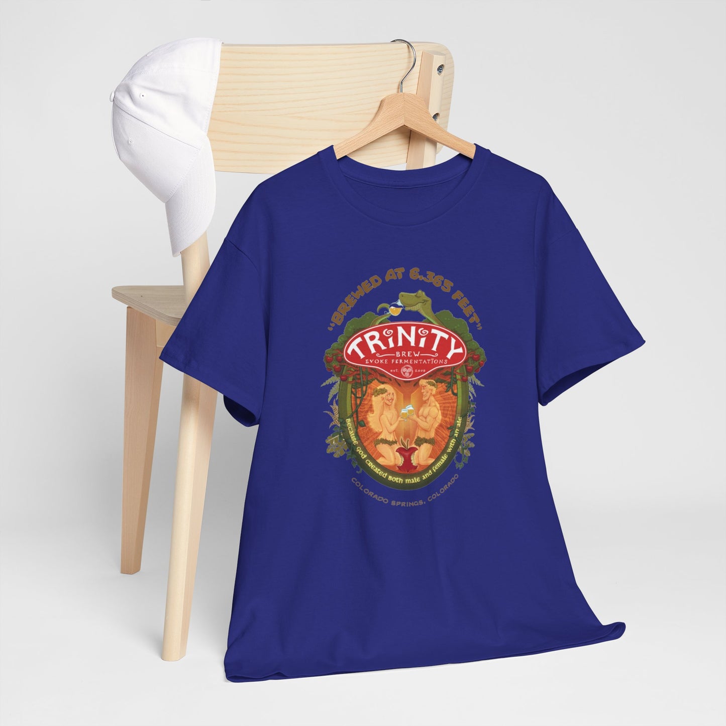 Adam & Eve Ale (Darker Colors) - Unisex Heavy Cotton Tee