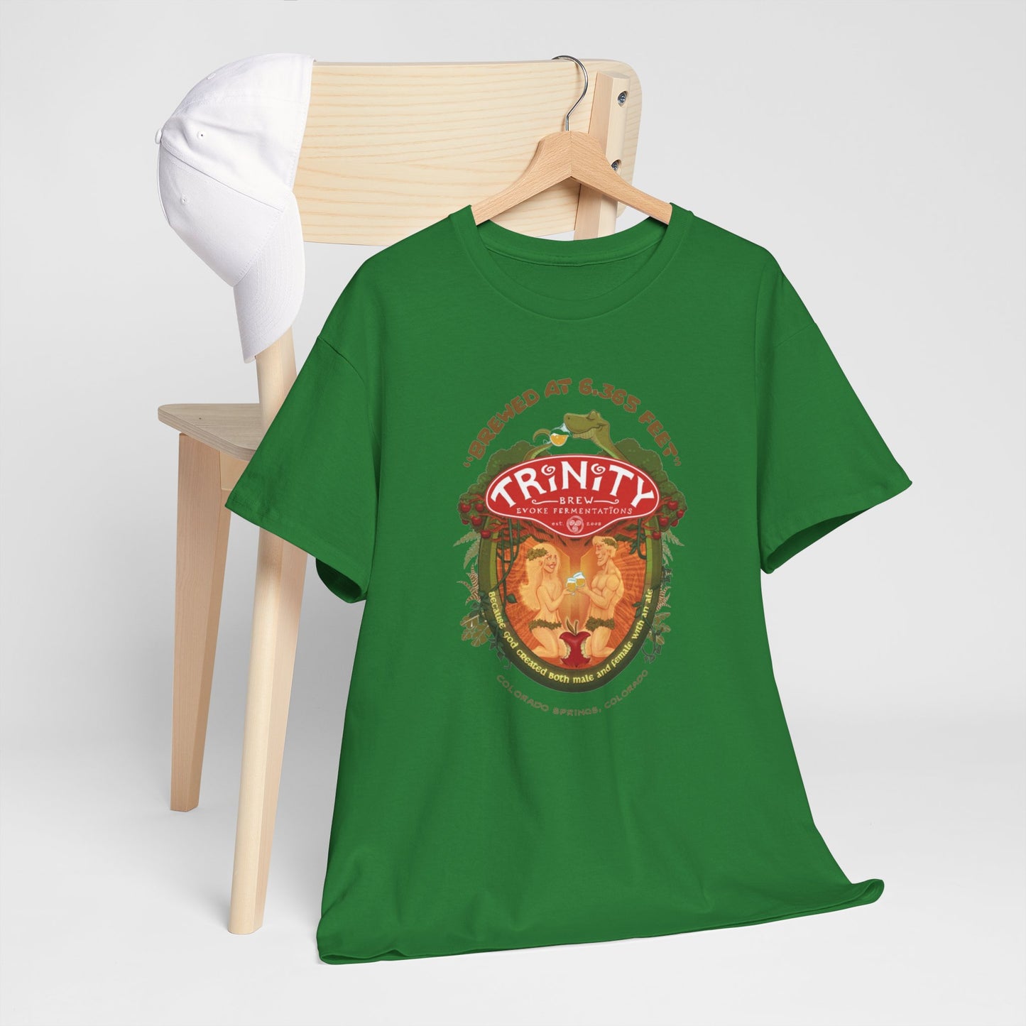 Adam & Eve Ale (Darker Colors) - Unisex Heavy Cotton Tee