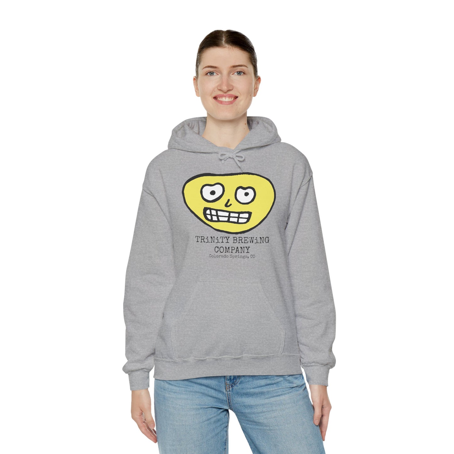 TRiNiTY Brewing Beerface Logo - Unisex Heavy Blend™ Hooded Sweatshirt
