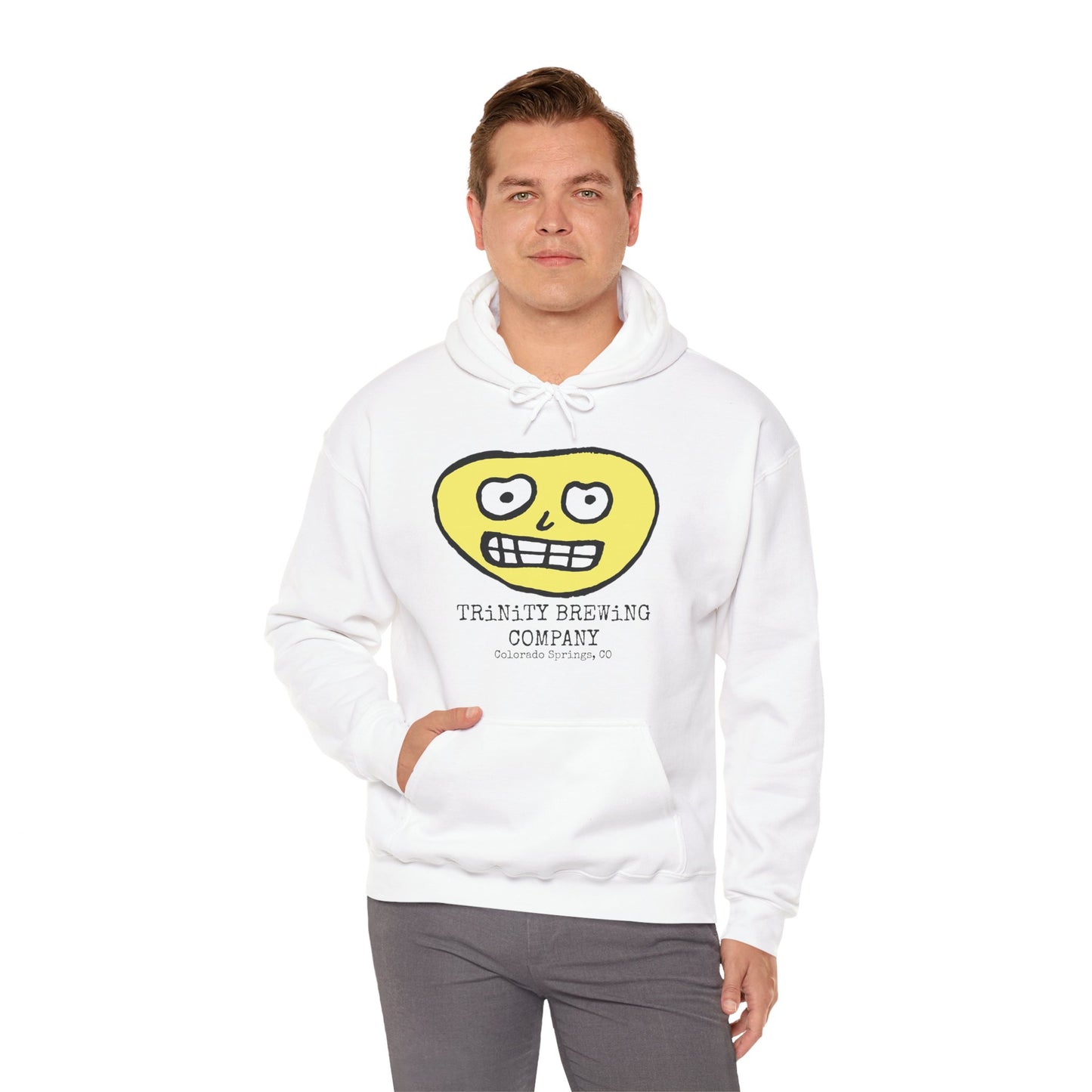 TRiNiTY Brewing Beerface Logo - Unisex Heavy Blend™ Hooded Sweatshirt