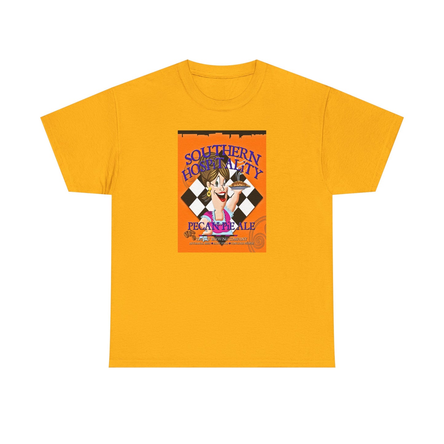 TRiNiTY Southern Hospitality Pecan Pie Ale - Unisex Heavy Cotton Tee