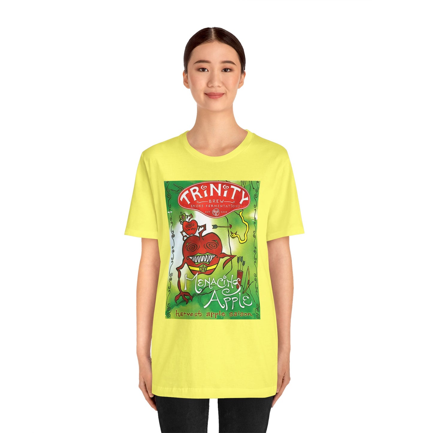 Menacing Apple Short Sleeve Tee