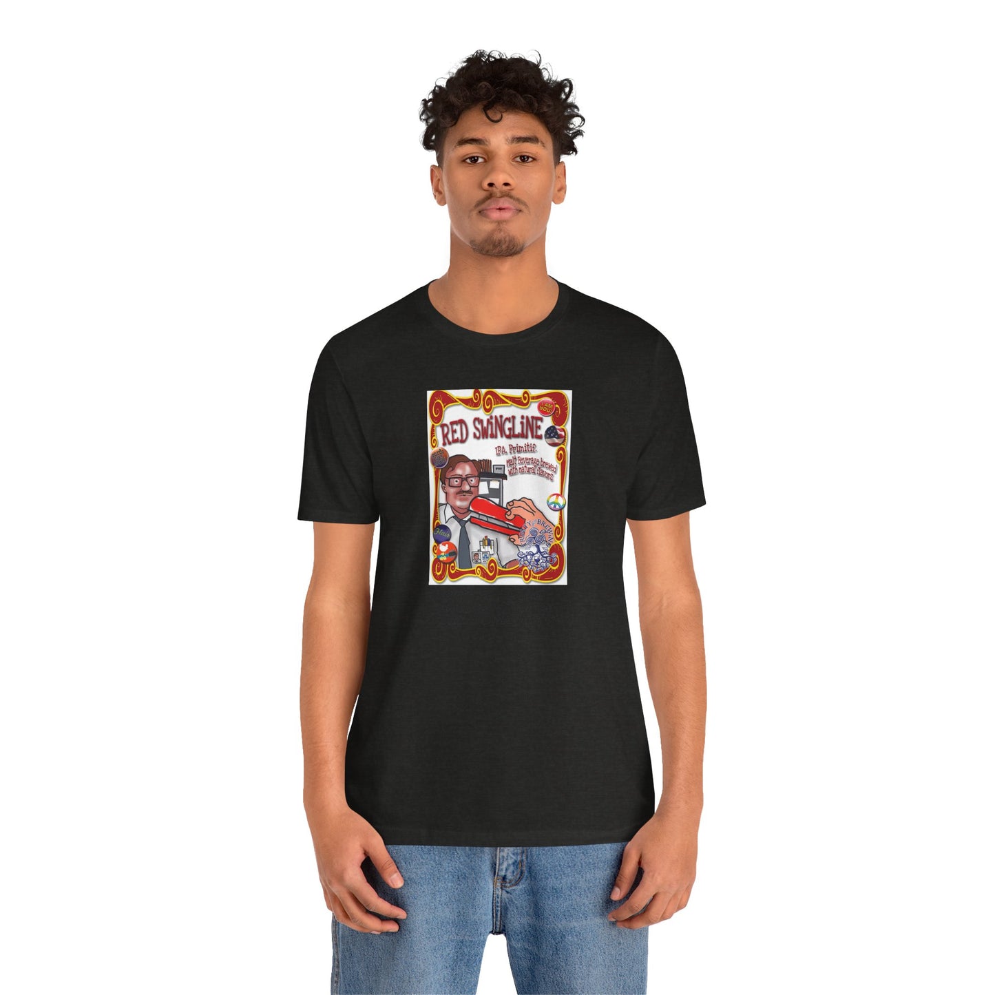 TRiNiTY GABF Gold Medal Winner Red Swingline Sour IPA - Unisex Jersey Short Sleeve Tee