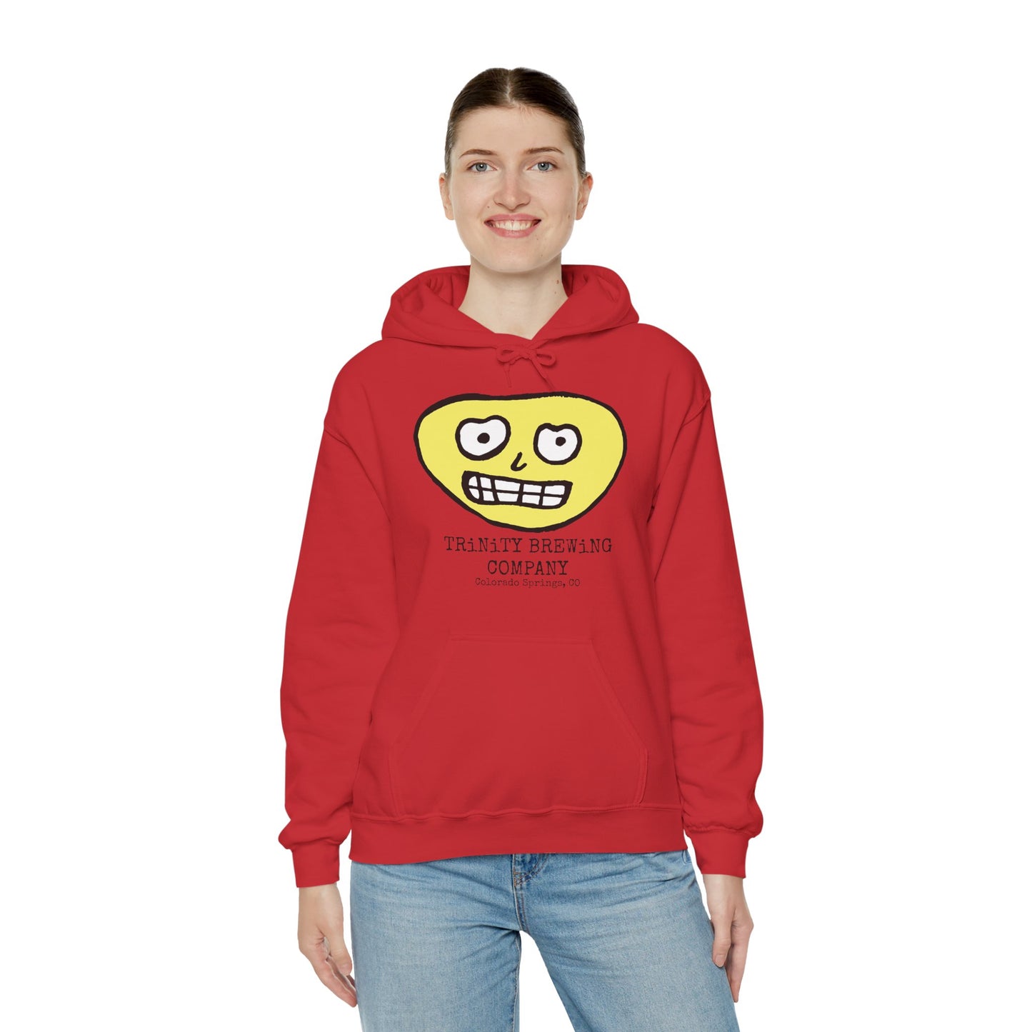 TRiNiTY Brewing Beerface Logo - Unisex Heavy Blend™ Hooded Sweatshirt