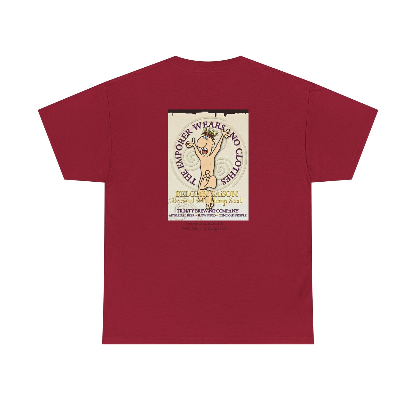 TRiNiTY The Emperor Has No Clothes -  Unisex Heavy Cotton Tee
