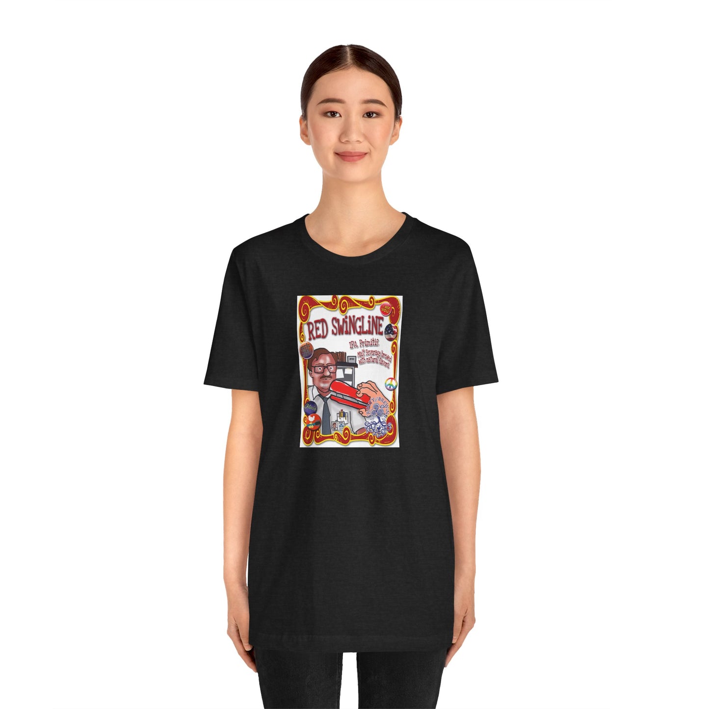 TRiNiTY GABF Gold Medal Winner Red Swingline Sour IPA - Unisex Jersey Short Sleeve Tee
