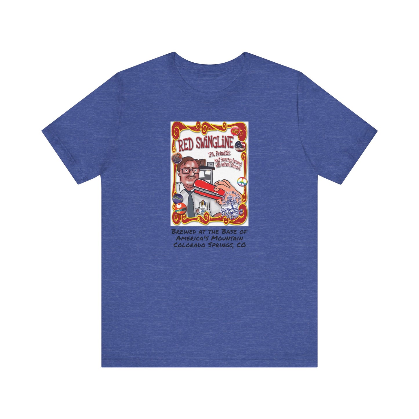 TRiNiTY GABF Gold Medal Winner Red Swingline Sour IPA - Unisex Jersey Short Sleeve Tee