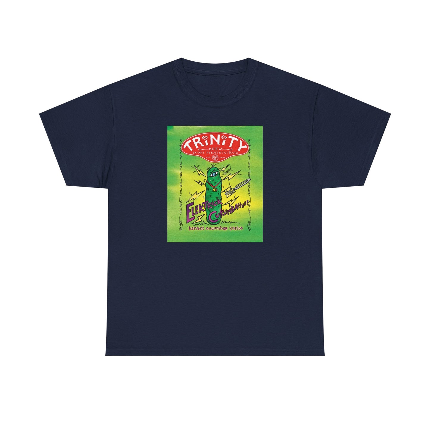 TRiNiTY Electric Cukumbahh (Darker Colors) - Unisex Heavy Cotton Tee