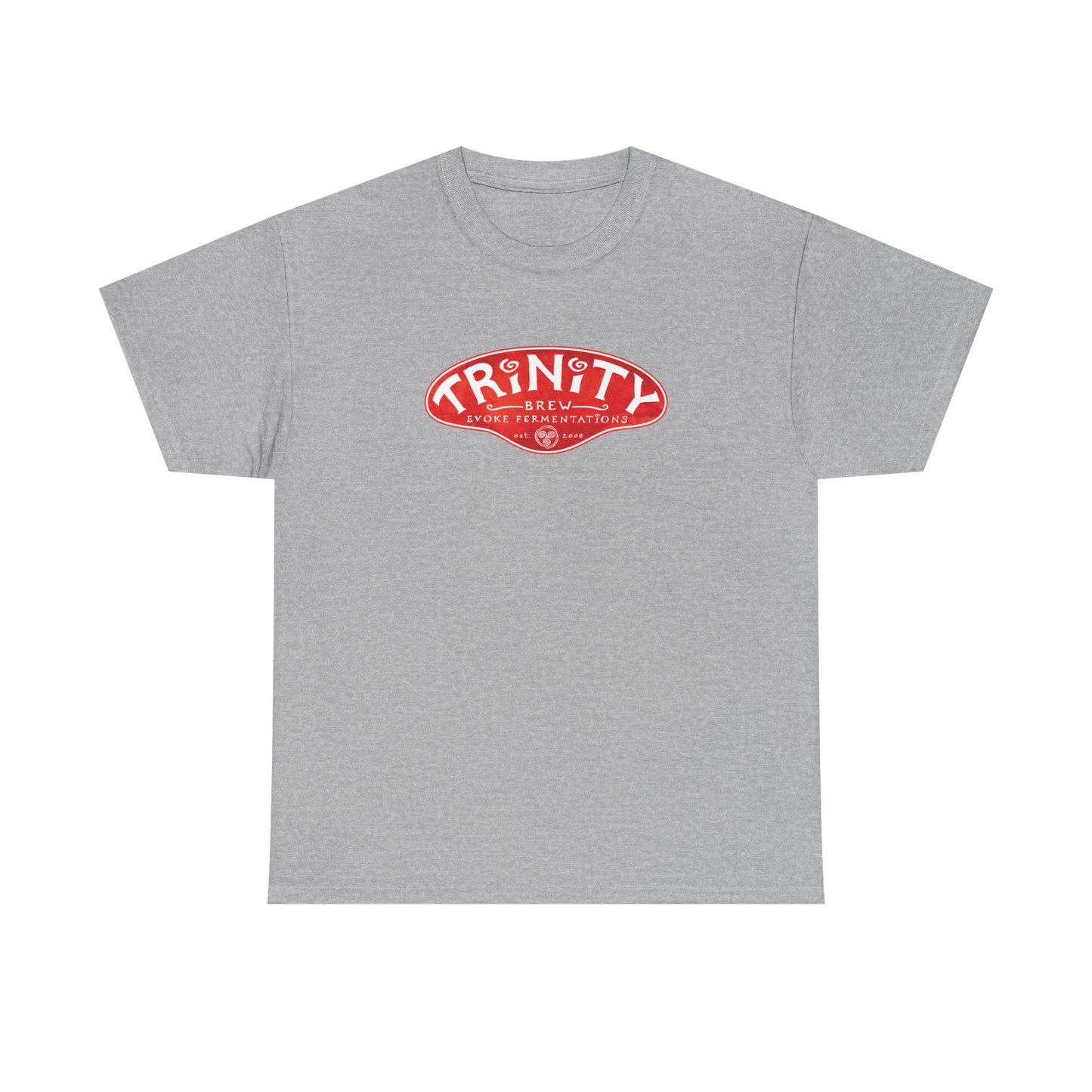 TRiNiTY Classic Logo RED - Unisex Heavy Cotton Tee