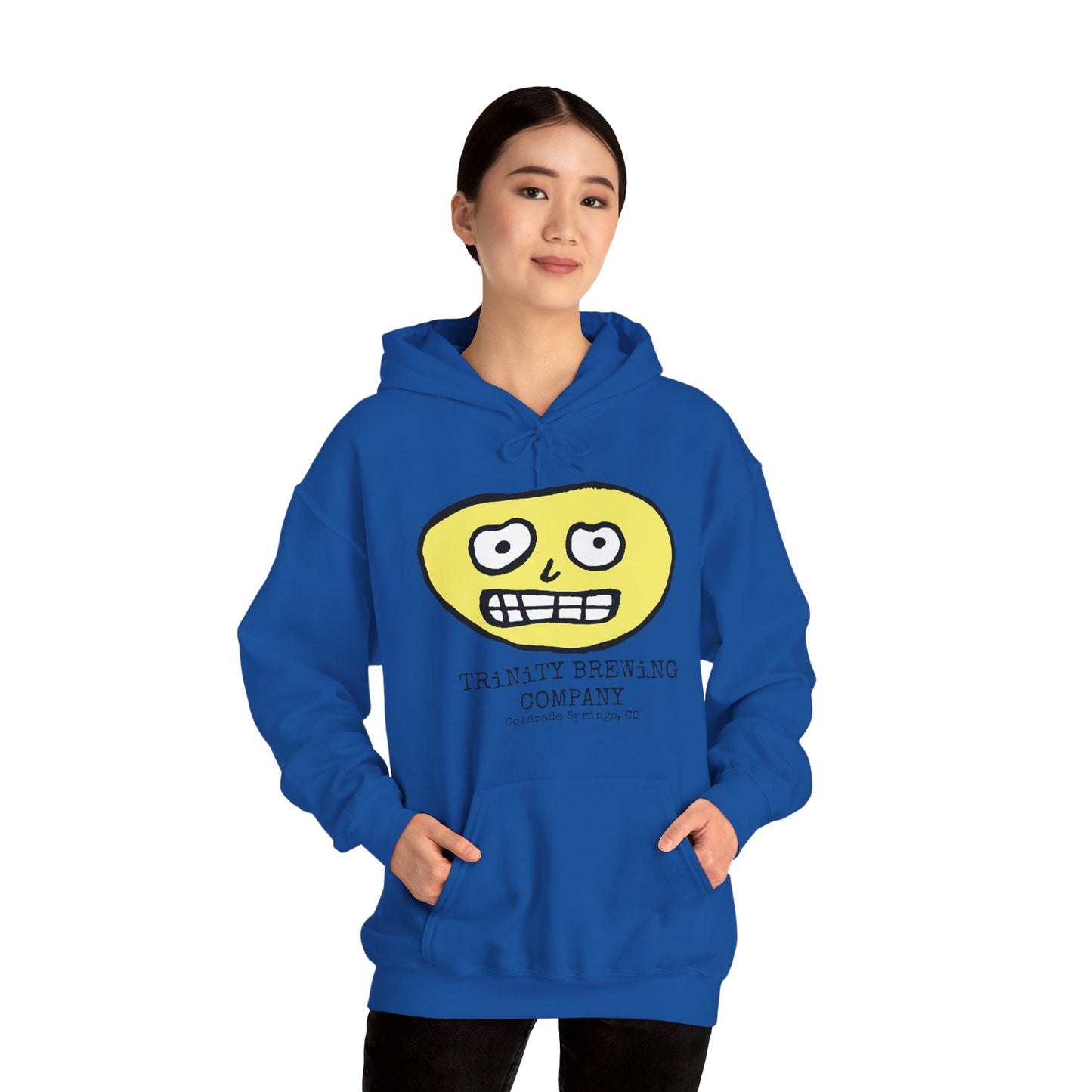 TRiNiTY Brewing Beerface Logo - Unisex Heavy Blend™ Hooded Sweatshirt