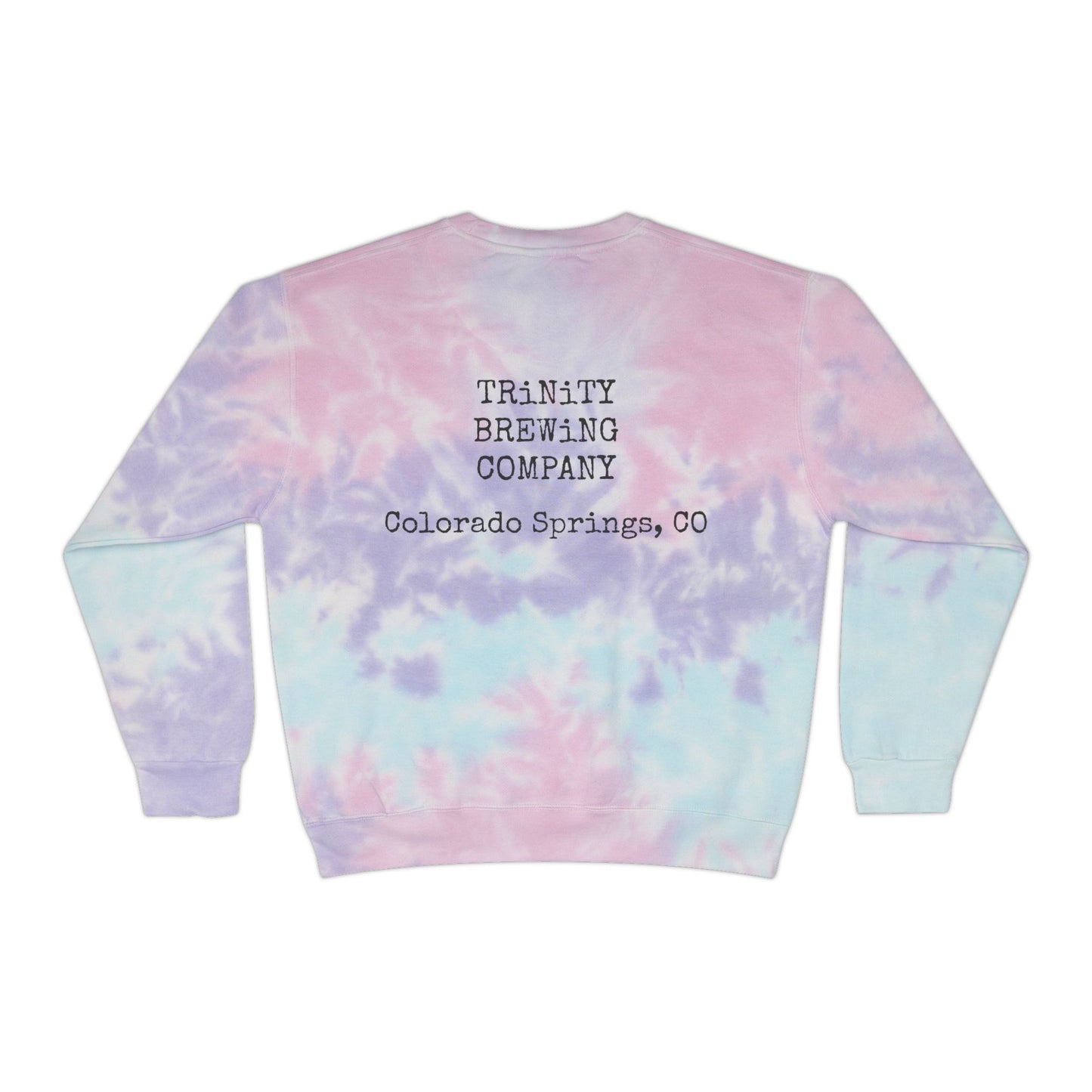 TRiNiTY Sour Series/ Golden Acid Trip - Unisex Tie-Dye Sweatshirt