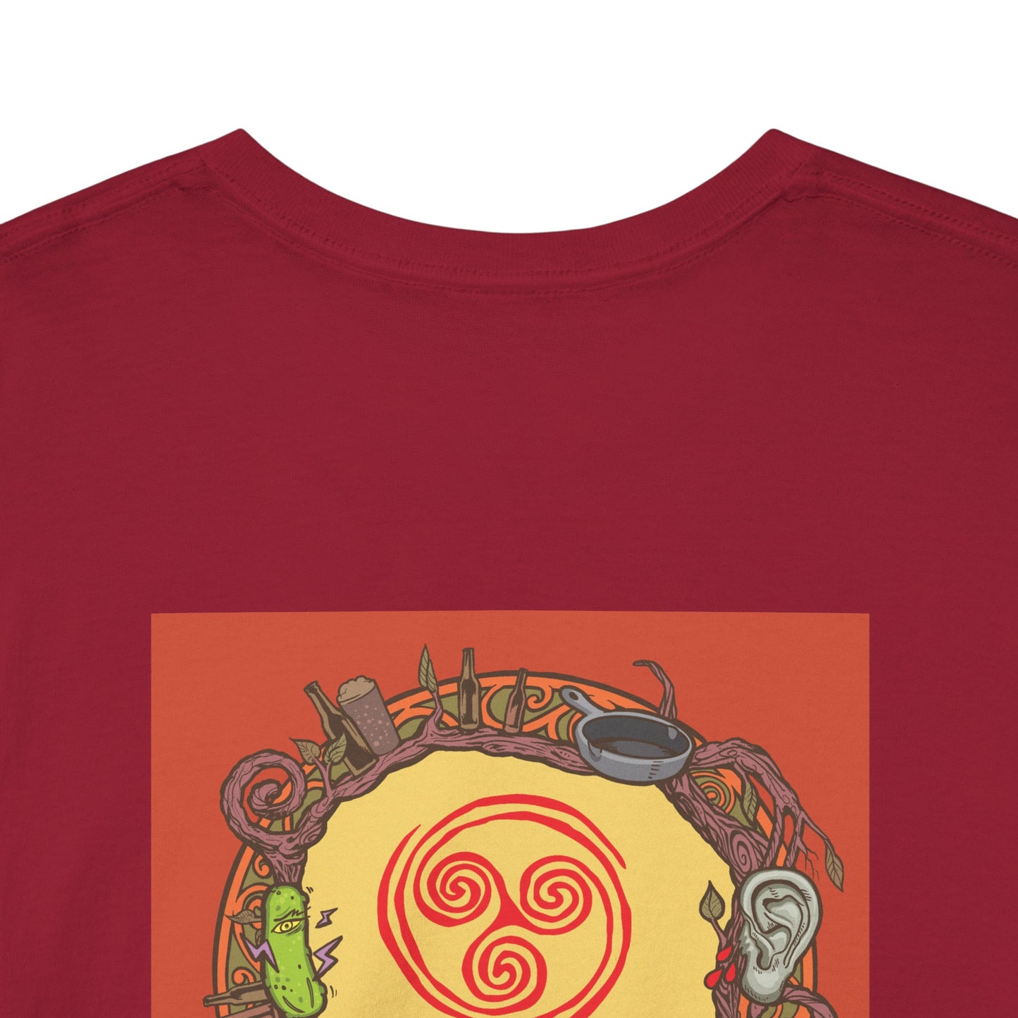 TRiNiTY Classic Logo RED - Unisex Heavy Cotton Tee