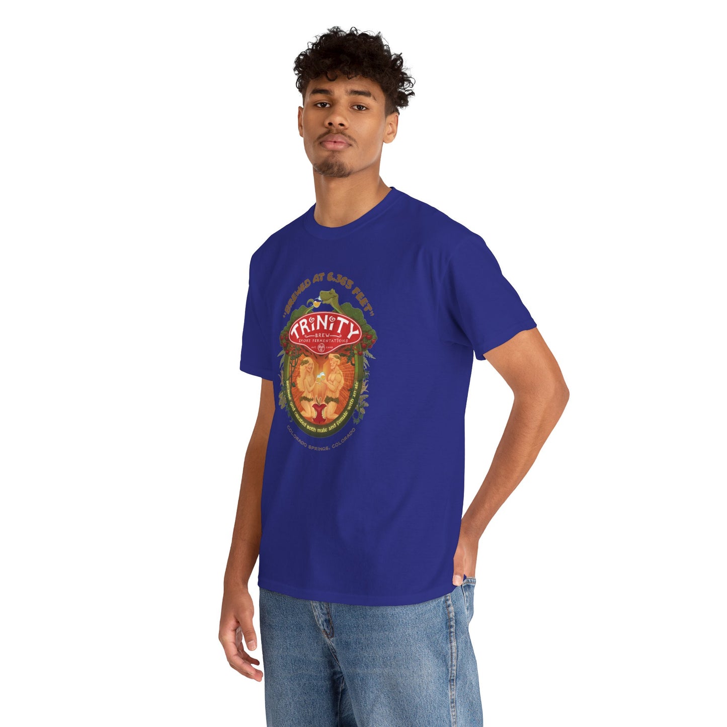 Adam & Eve Ale (Darker Colors) - Unisex Heavy Cotton Tee