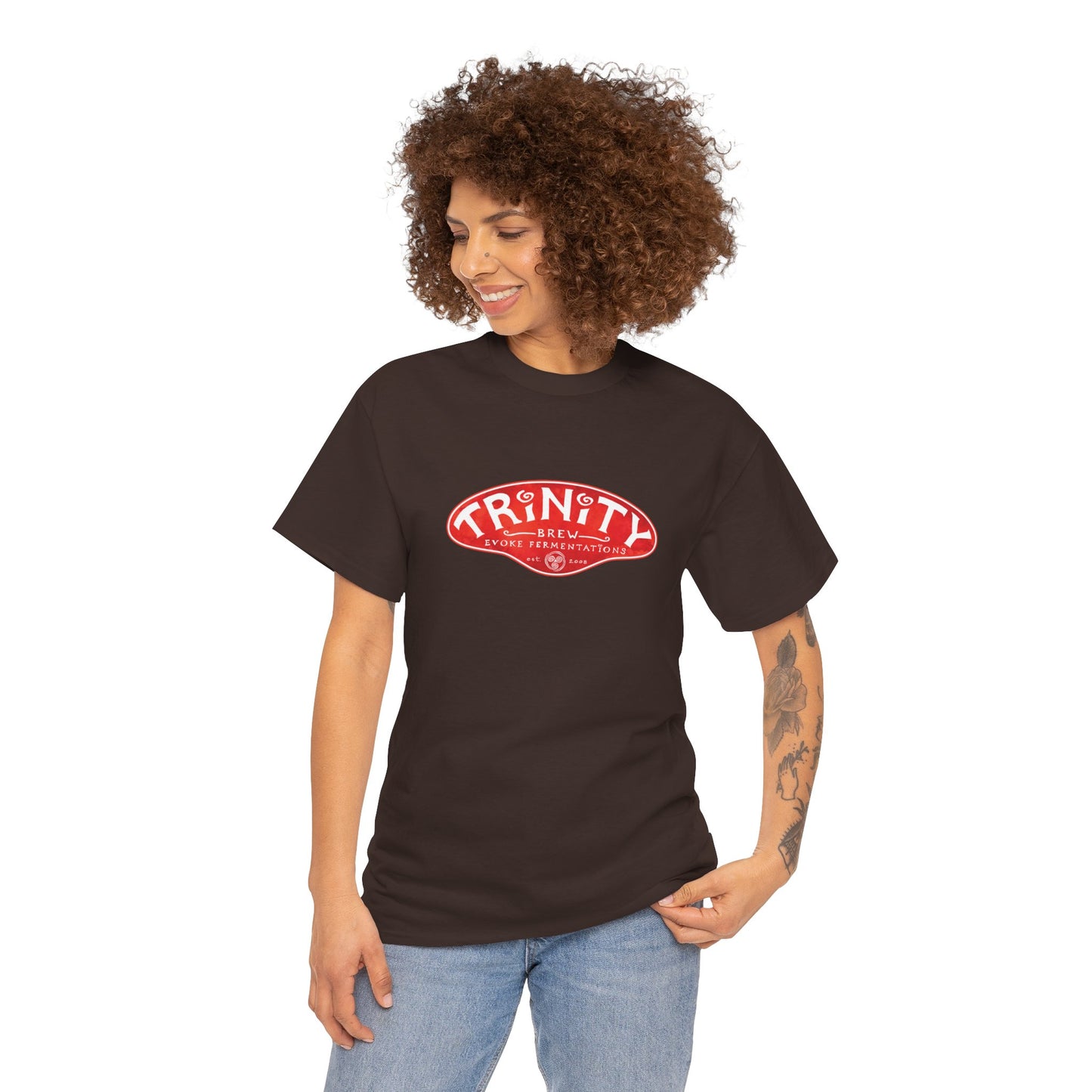 Classic TRiNiTY Logo T-Shirt - Unisex Heavy Cotton Tee