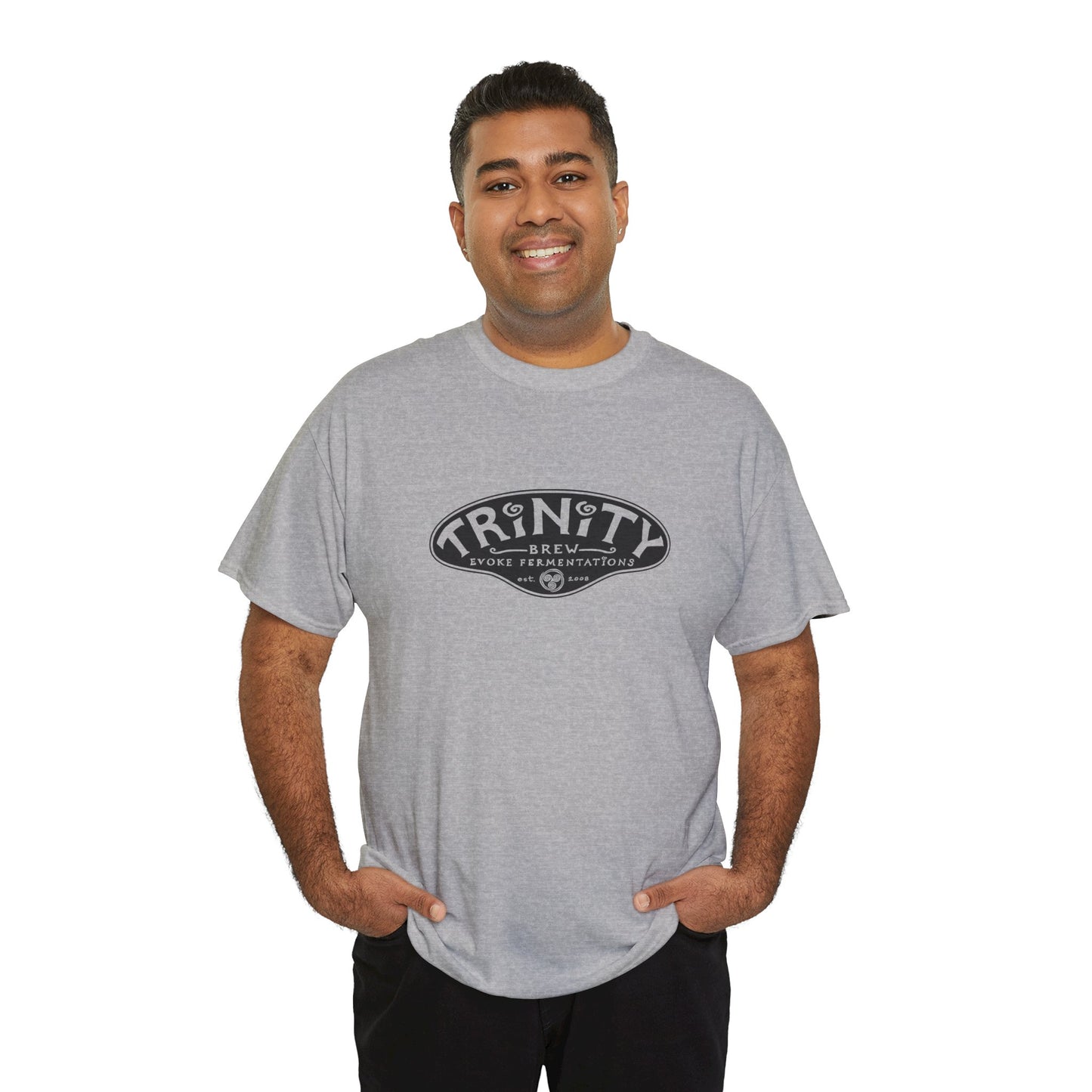 TRiNiTY The Emperor Has No Clothes -  Unisex Heavy Cotton Tee