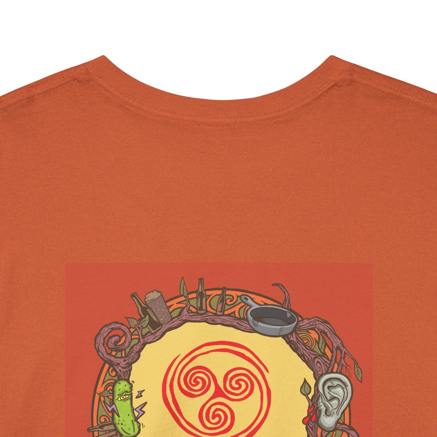 TRiNiTY Classic Logo RED - Unisex Heavy Cotton Tee