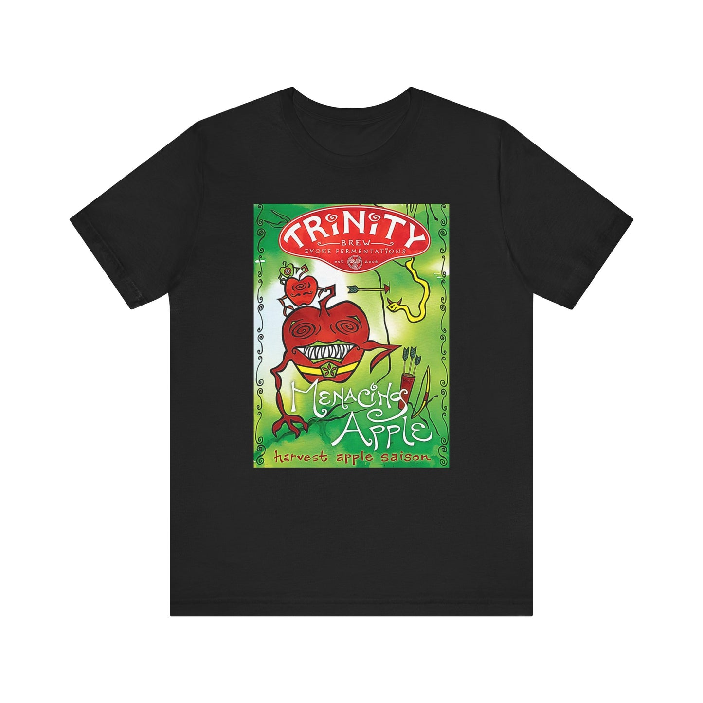 Menacing Apple Short Sleeve Tee