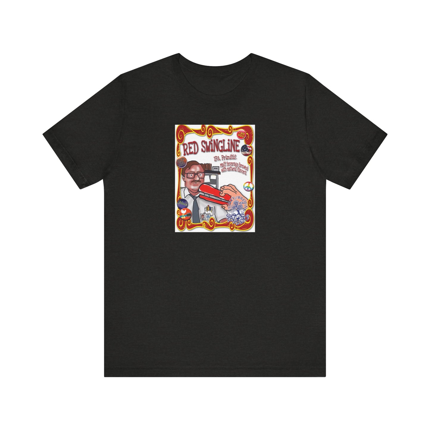 TRiNiTY GABF Gold Medal Winner Red Swingline Sour IPA - Unisex Jersey Short Sleeve Tee