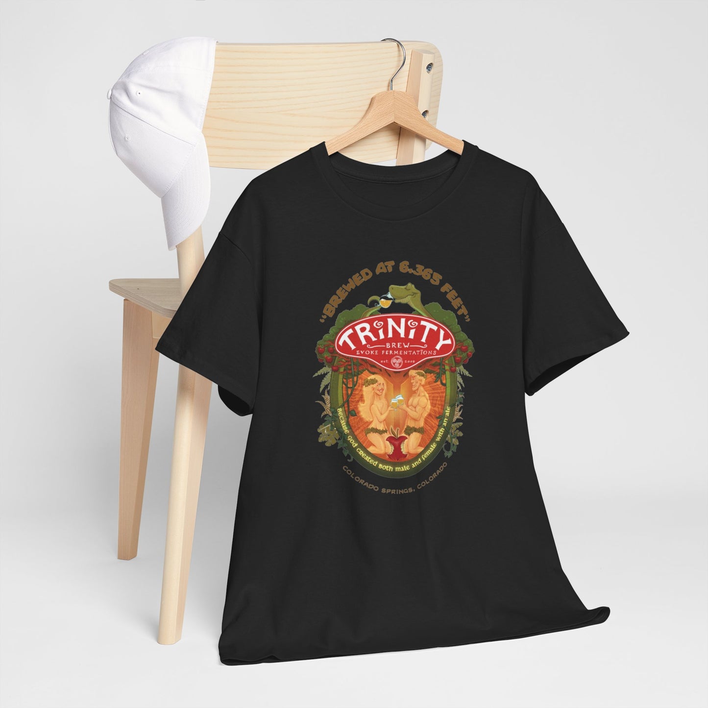 Adam & Eve Ale (Darker Colors) - Unisex Heavy Cotton Tee