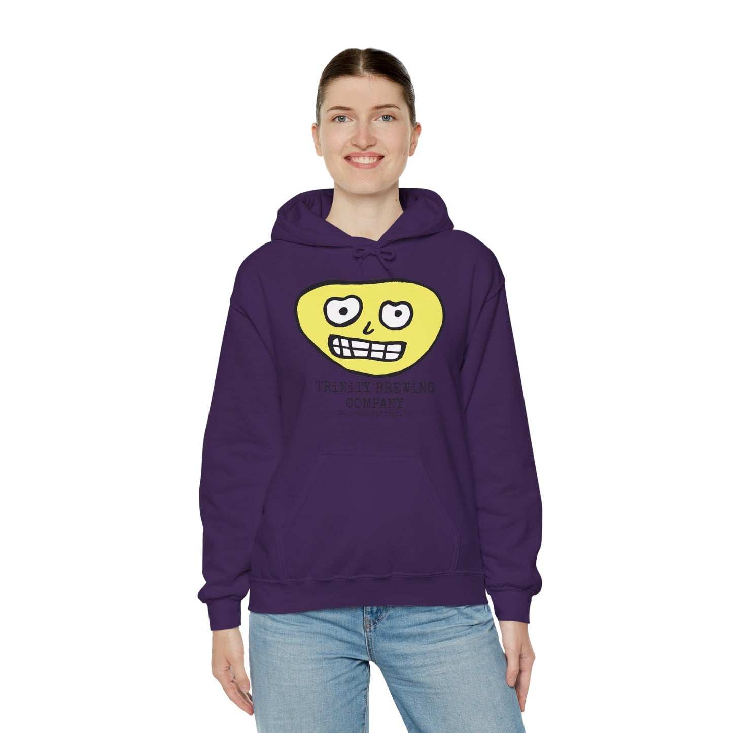 TRiNiTY Brewing Beerface Logo - Unisex Heavy Blend™ Hooded Sweatshirt