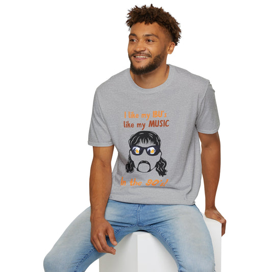 80's IBU's & Music T-Shirt, Unisex Graphic Tee, Gift for Music Fans, 80s Vintage Style, Casual Wear, Musician Apparel