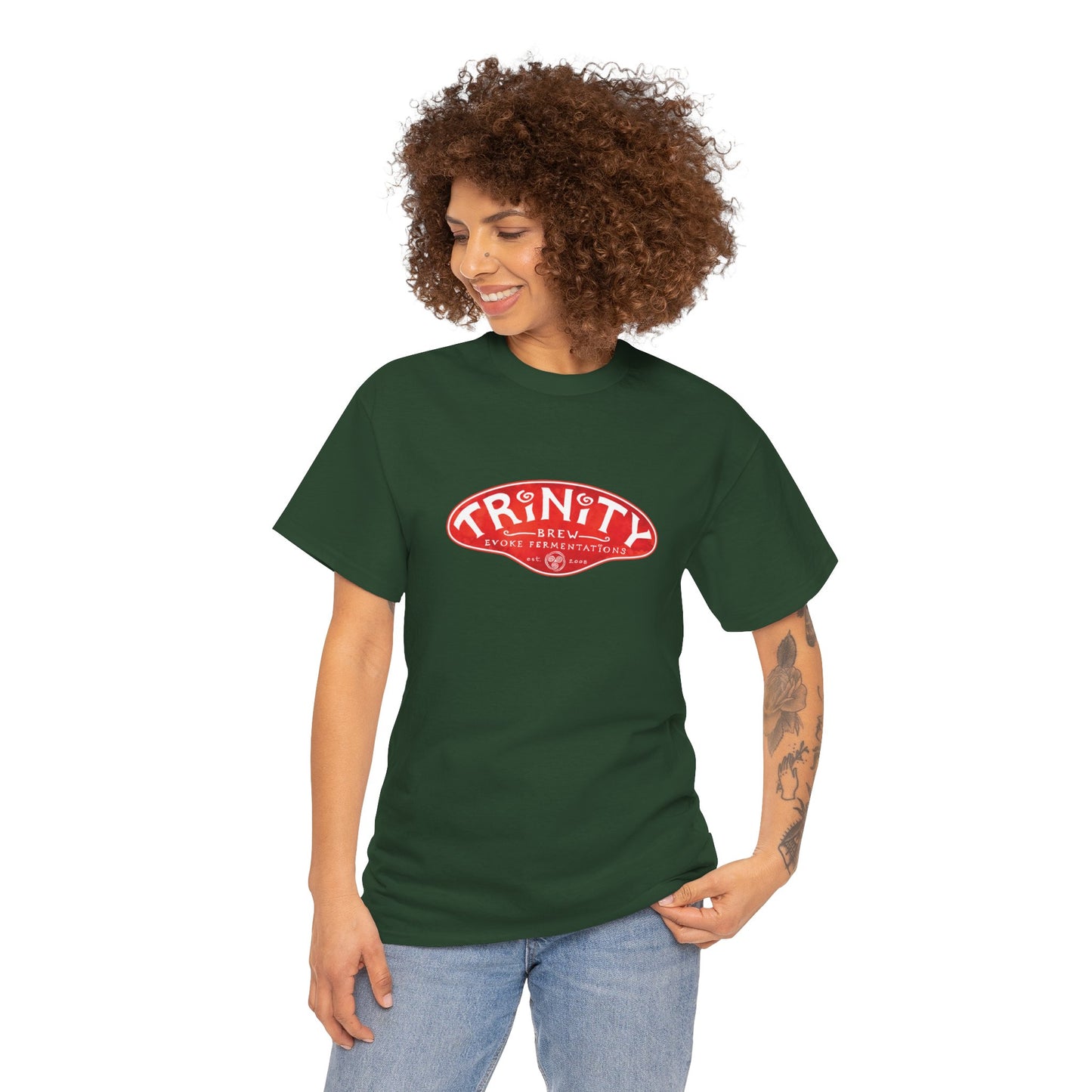 Classic TRiNiTY Logo T-Shirt - Unisex Heavy Cotton Tee