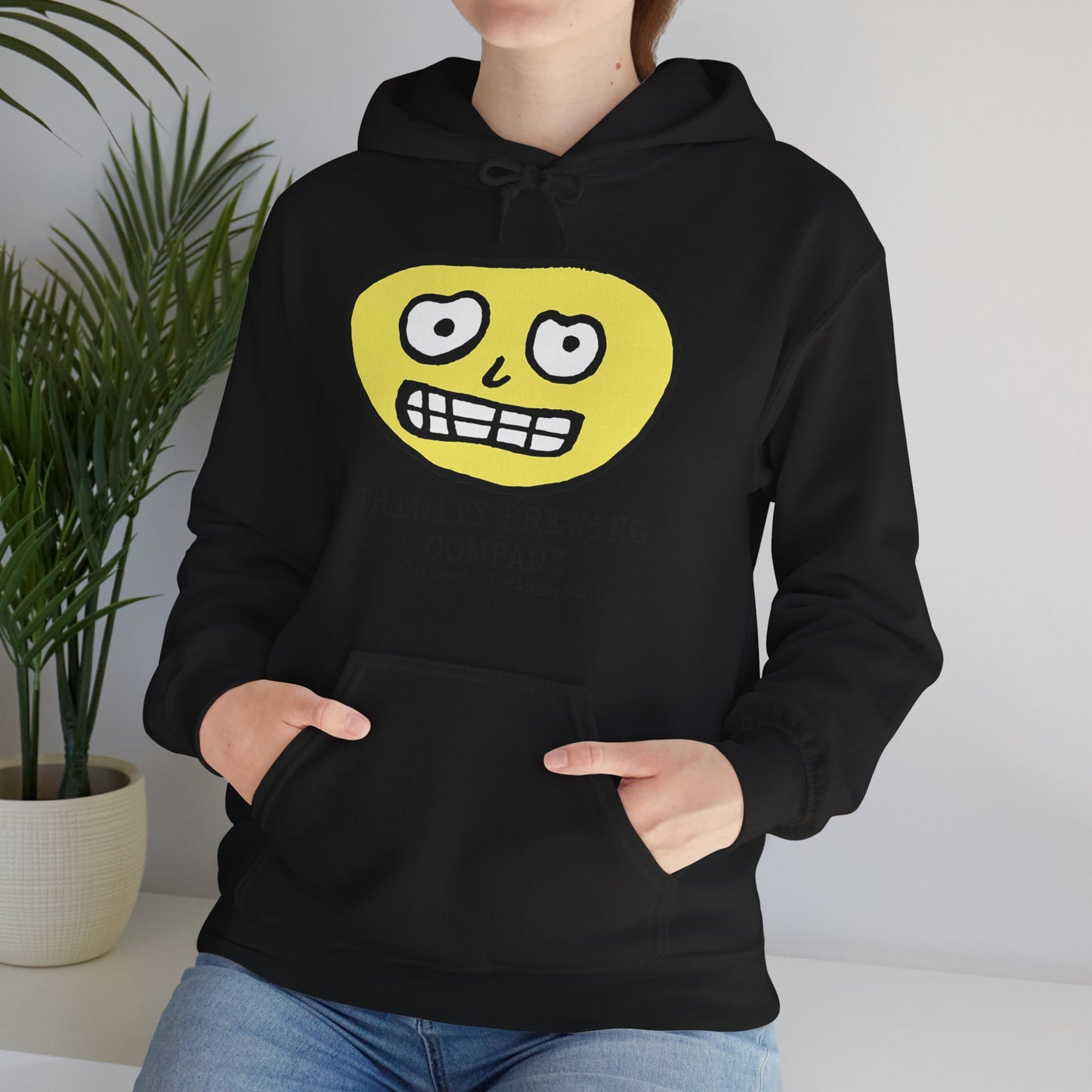 TRiNiTY Brewing Beerface Logo - Unisex Heavy Blend™ Hooded Sweatshirt
