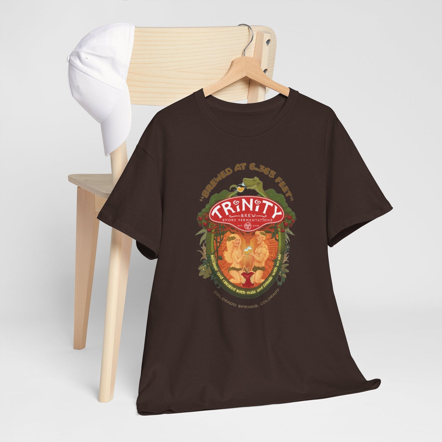 Adam & Eve Ale (Darker Colors) - Unisex Heavy Cotton Tee