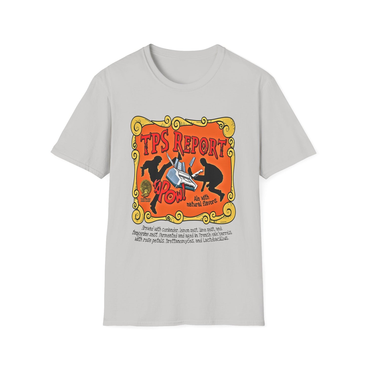 TRiNiTY TPS Report (Lighter Colors) - Unisex Softstyle T-Shirt
