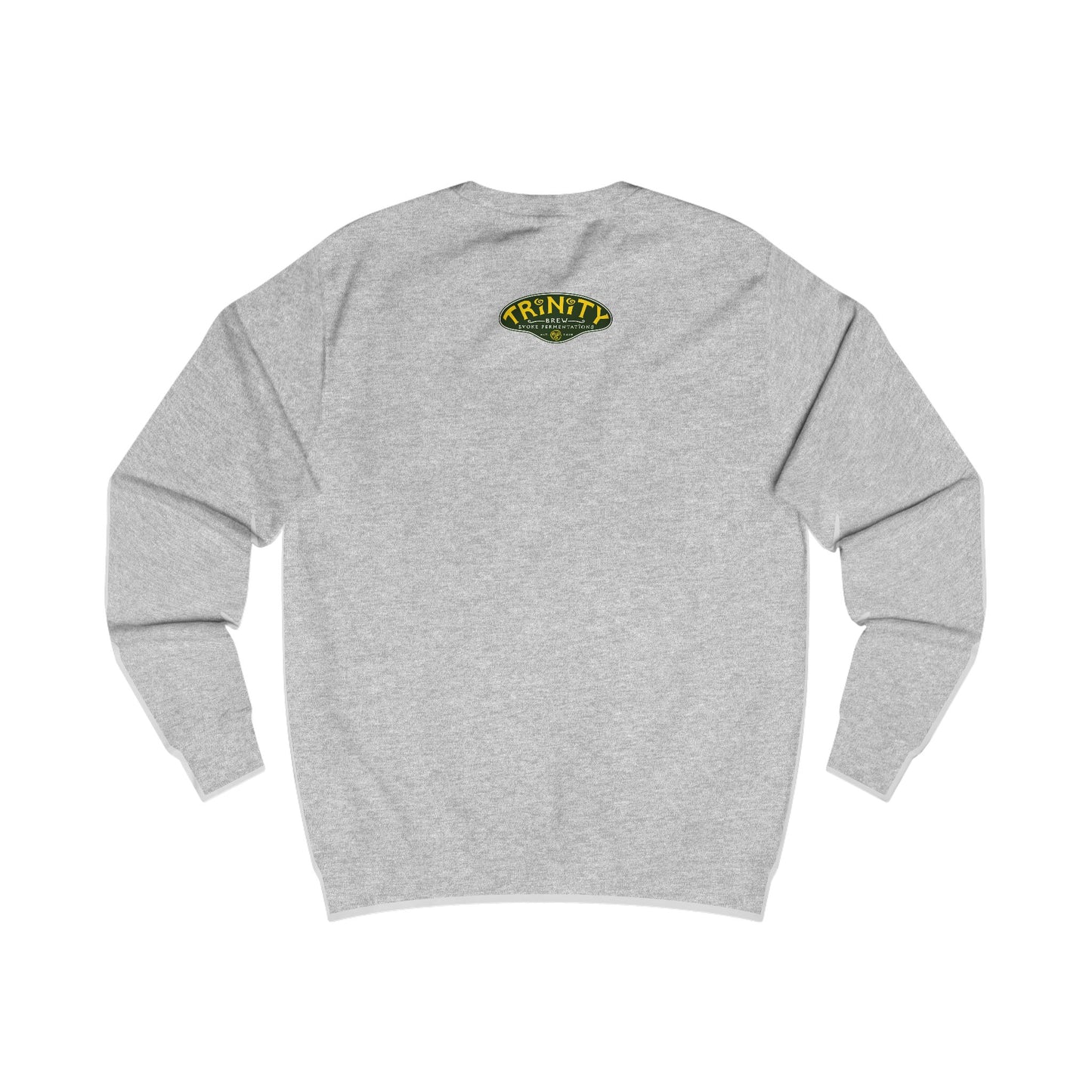 TRiNiTY Adam & Eve Ale with Text - Men's Sweatshirt