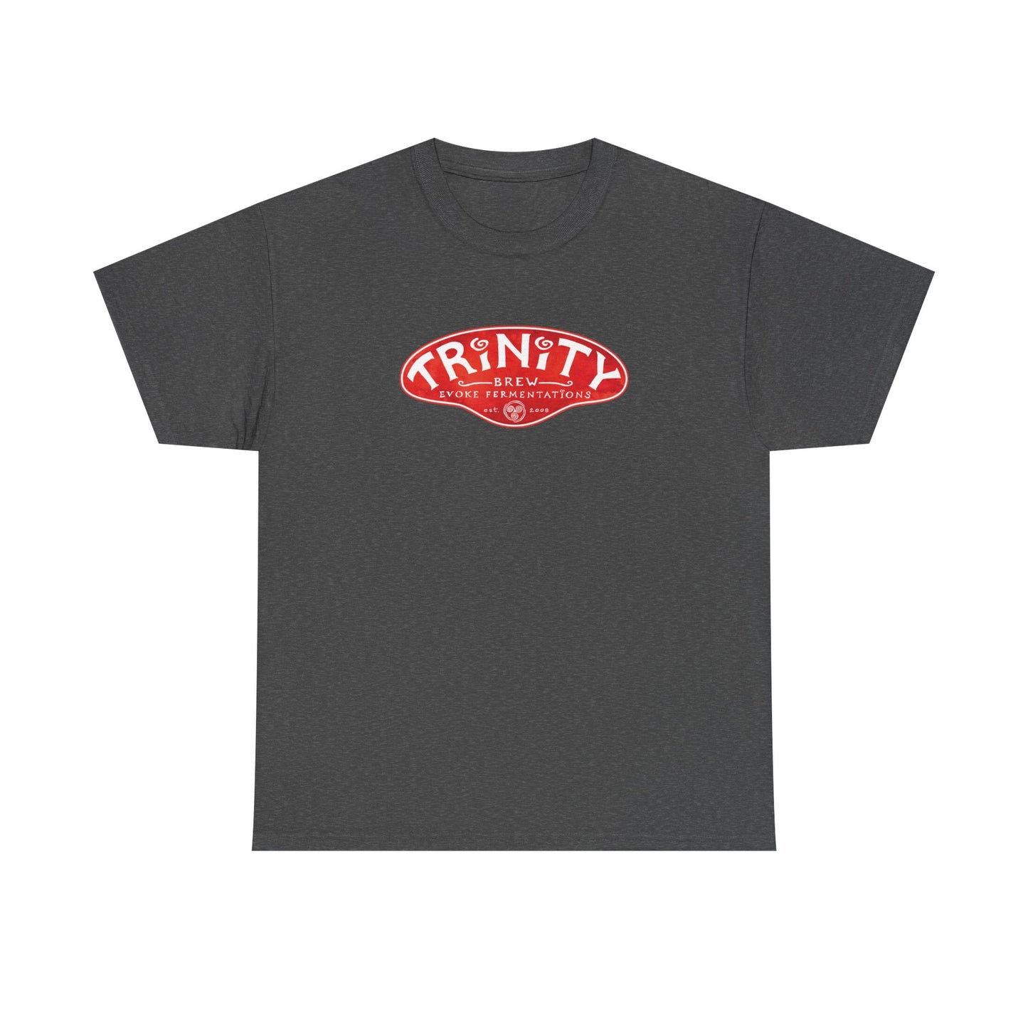TRiNiTY Classic Logo RED - Unisex Heavy Cotton Tee