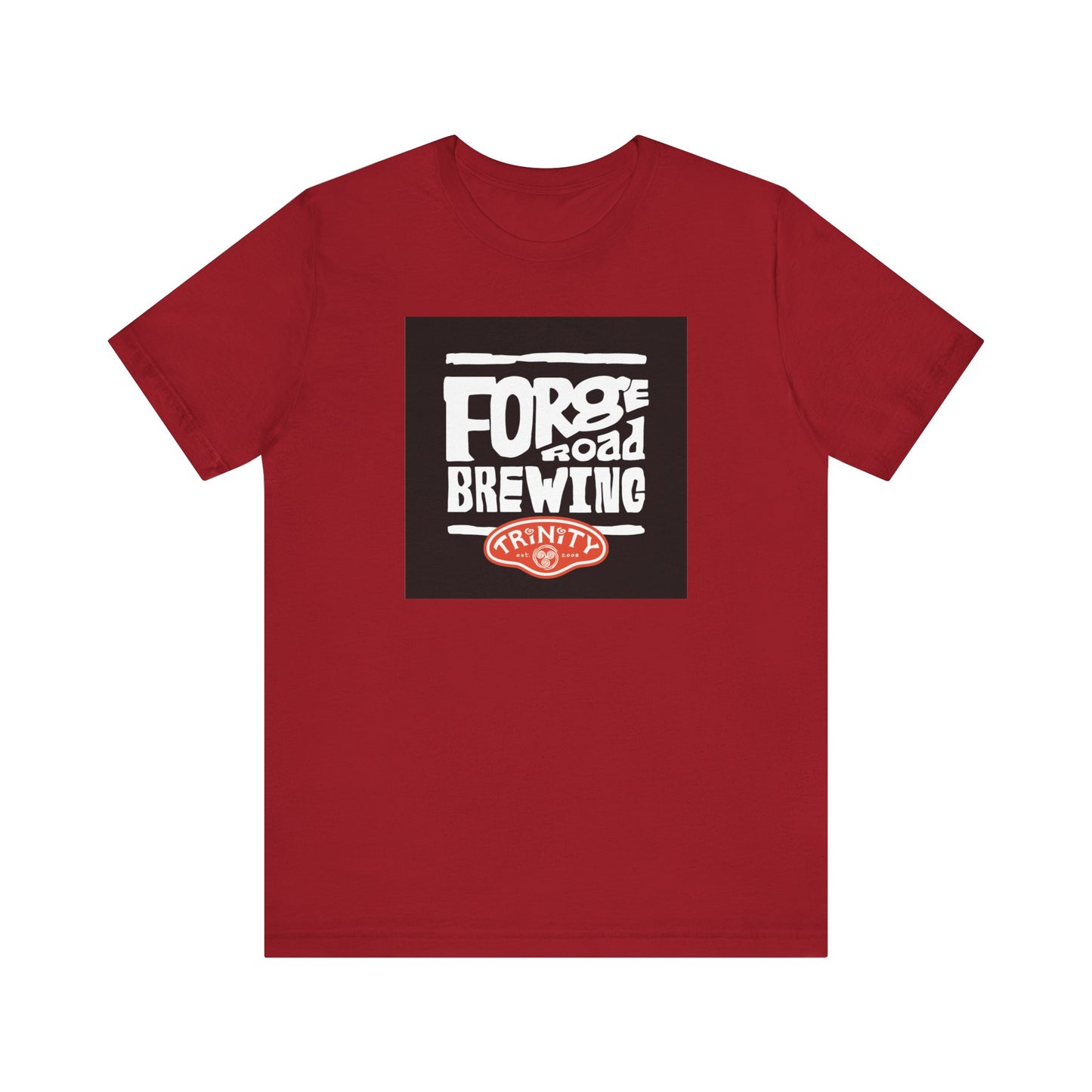 T2 Forge Road Brewery - Unisex Jersey Short Sleeve Tee