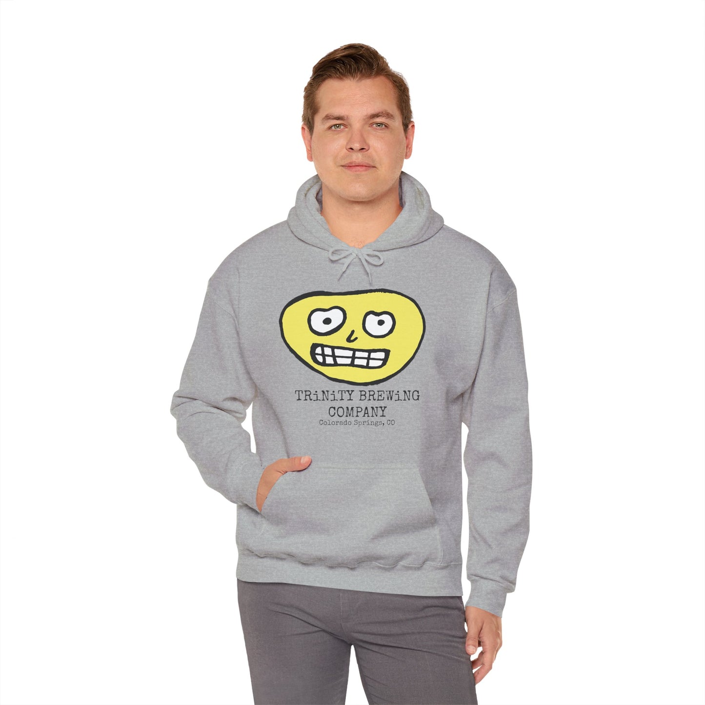 TRiNiTY Brewing Beerface Logo - Unisex Heavy Blend™ Hooded Sweatshirt