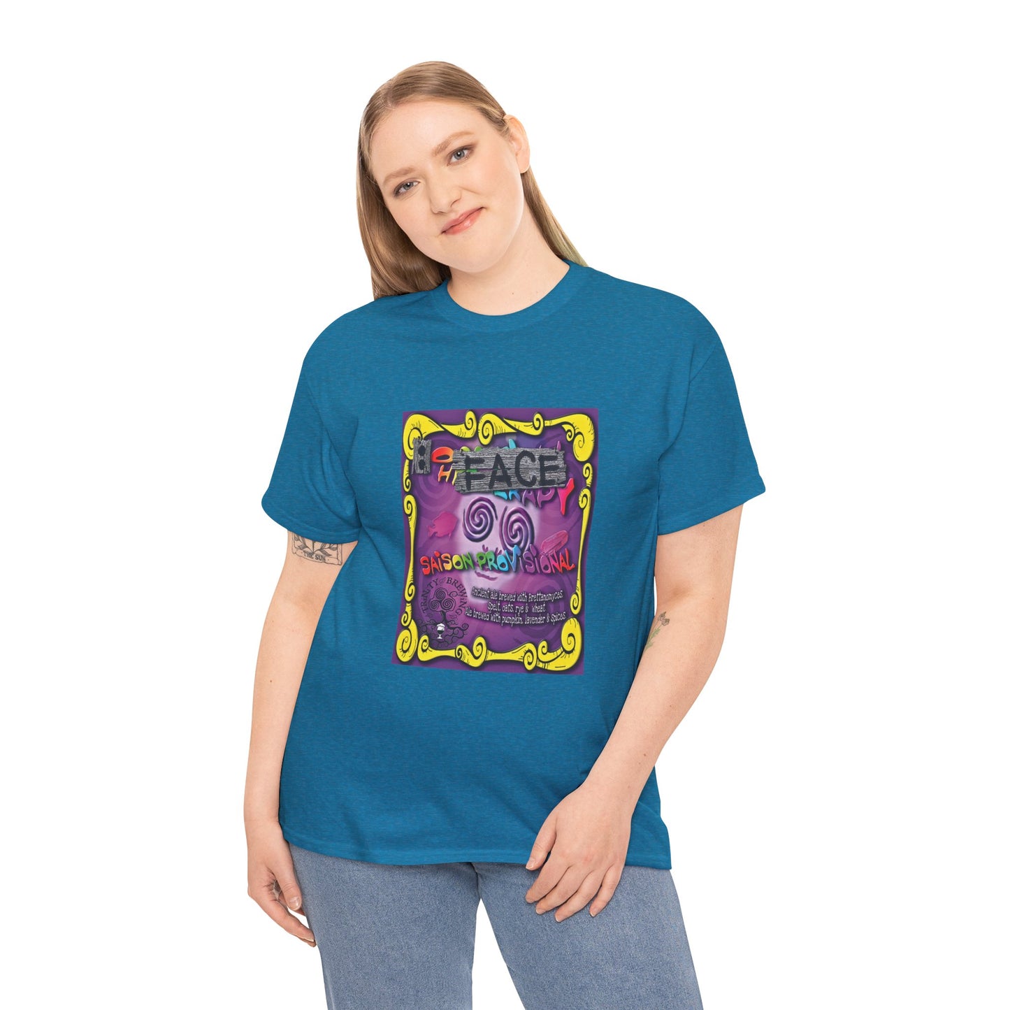 TRiNiTY Oh Face! - Unisex Heavy Cotton Tee