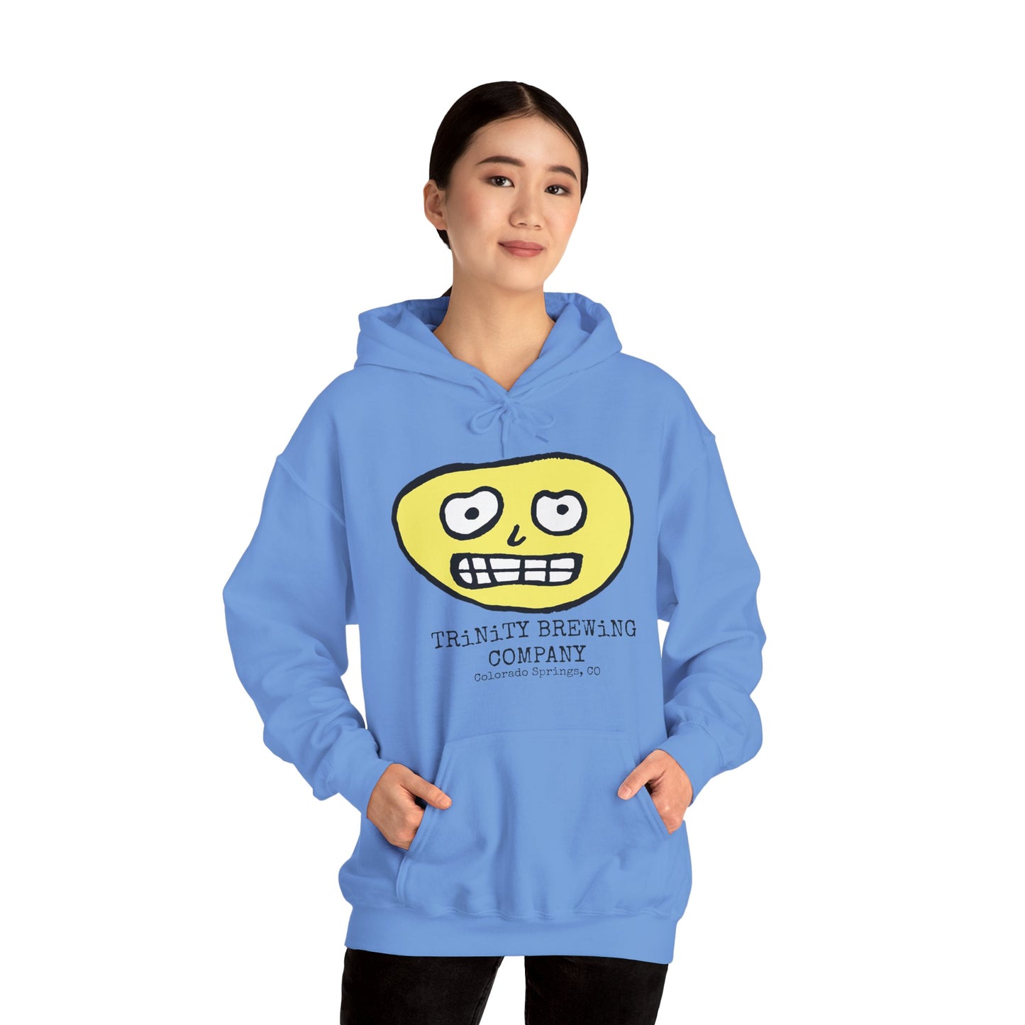 TRiNiTY Brewing Beerface Logo - Unisex Heavy Blend™ Hooded Sweatshirt