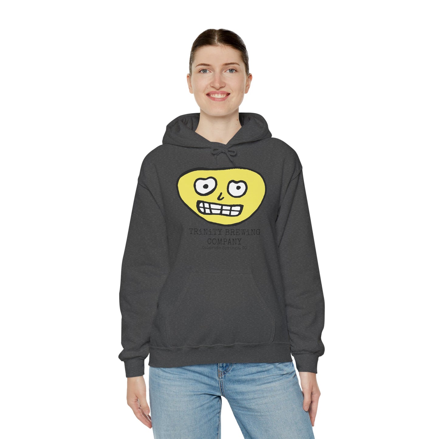 TRiNiTY Brewing Beerface Logo - Unisex Heavy Blend™ Hooded Sweatshirt