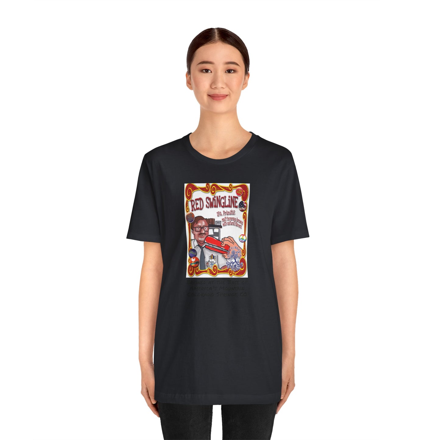 TRiNiTY GABF Gold Medal Winner Red Swingline Sour IPA - Unisex Jersey Short Sleeve Tee