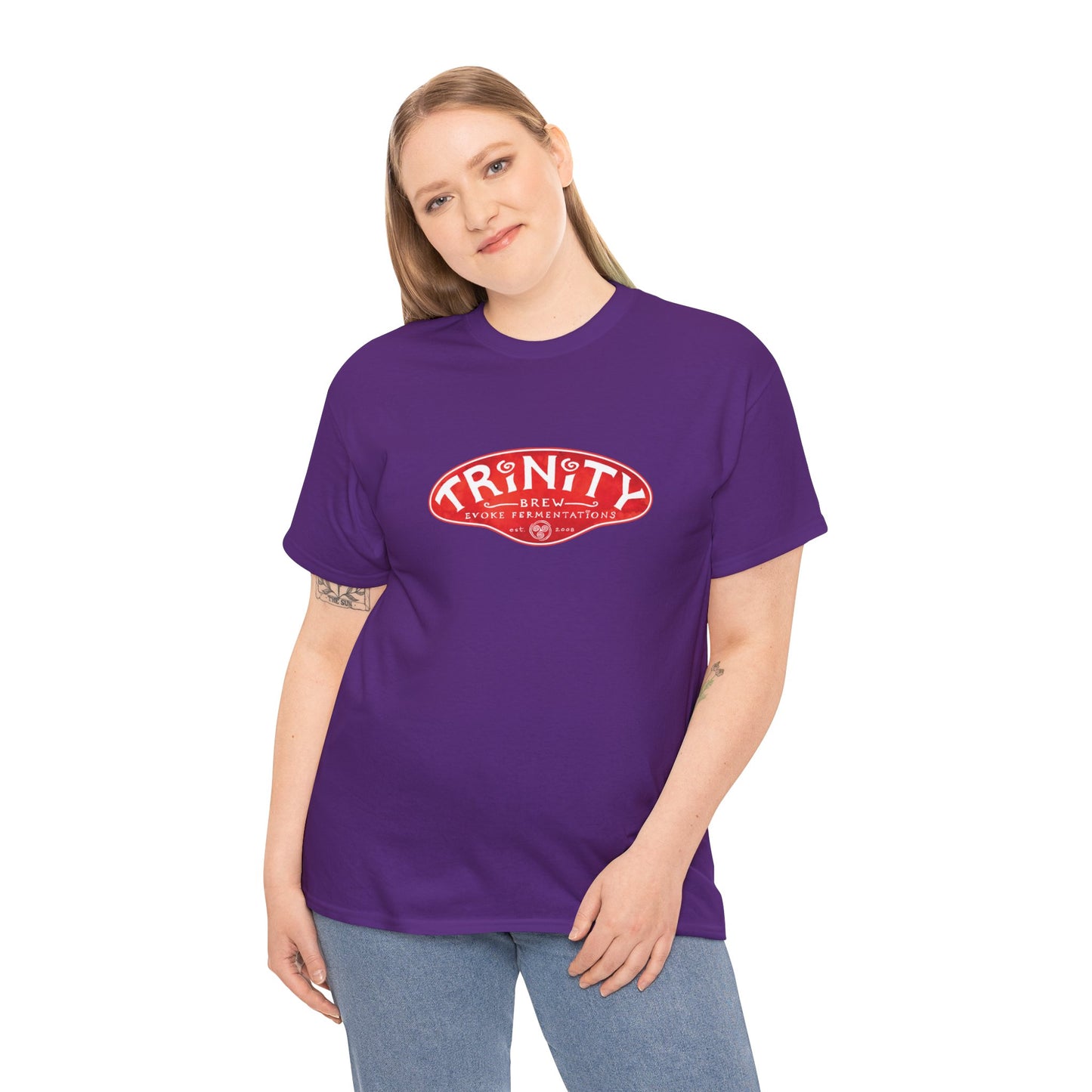 Classic TRiNiTY Logo T-Shirt - Unisex Heavy Cotton Tee