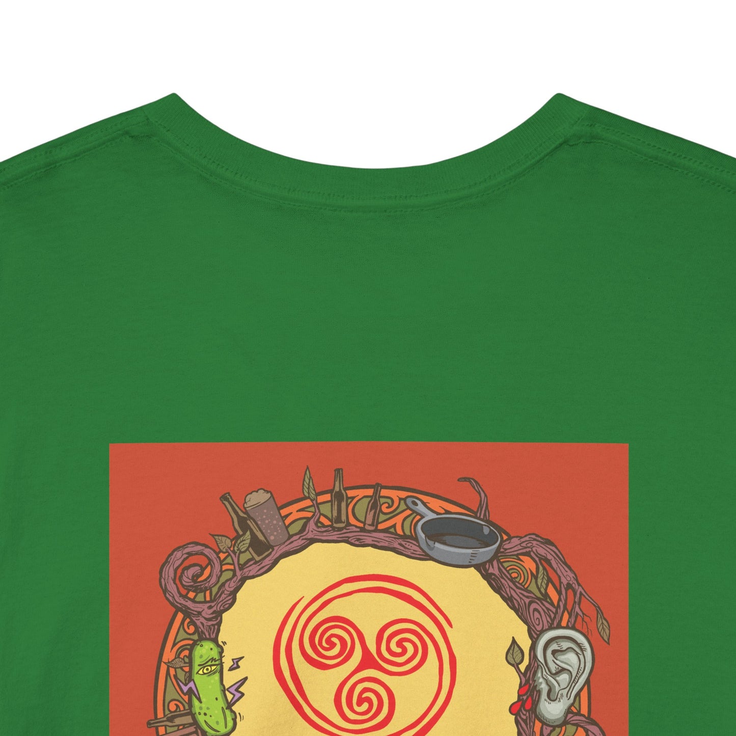 TRiNiTY Classic Logo RED - Unisex Heavy Cotton Tee