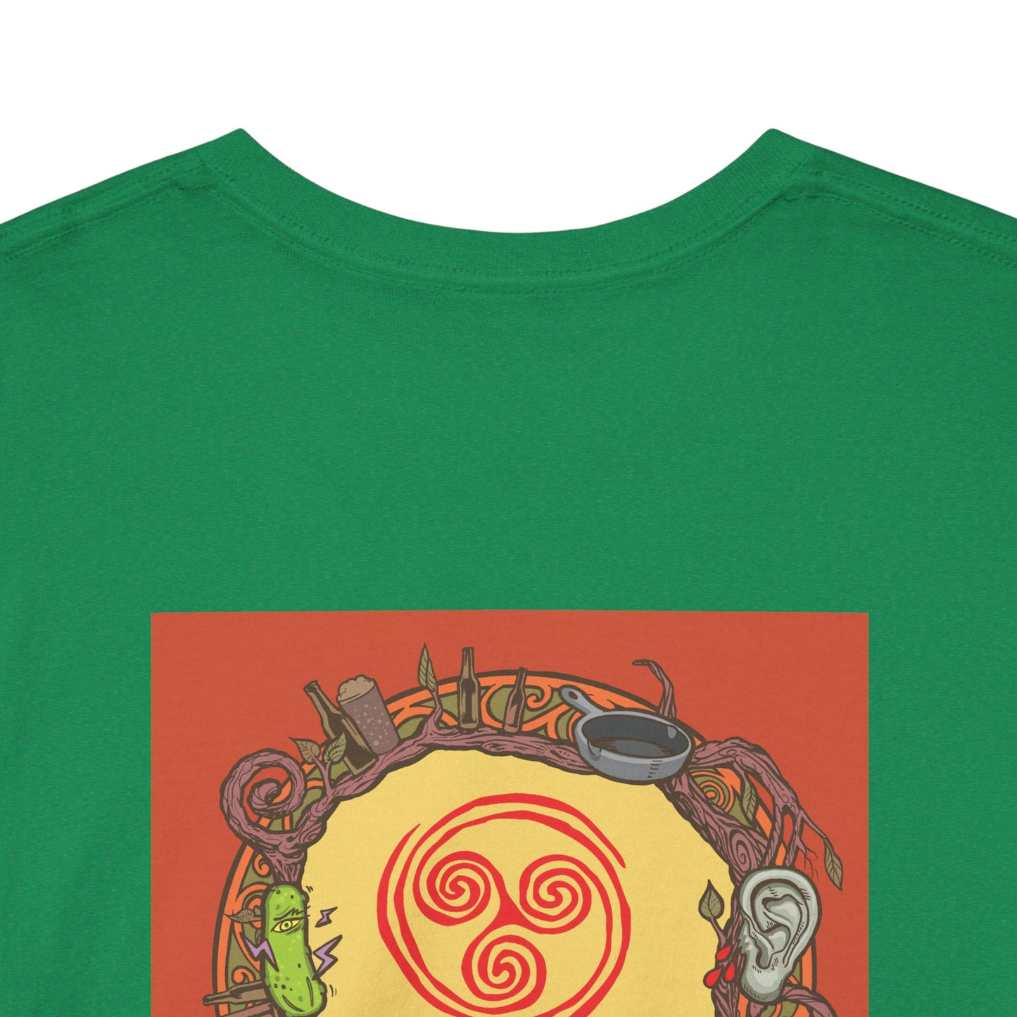 TRiNiTY Classic Logo RED - Unisex Heavy Cotton Tee