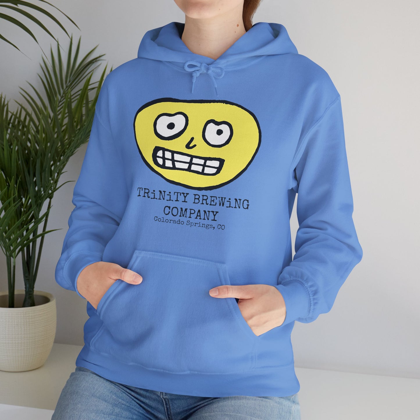 TRiNiTY Brewing Beerface Logo - Unisex Heavy Blend™ Hooded Sweatshirt