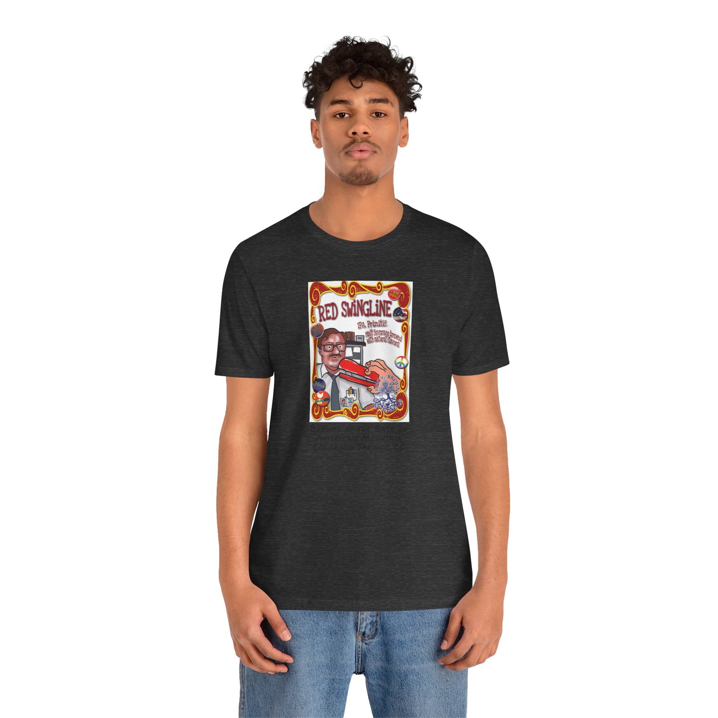 TRiNiTY GABF Gold Medal Winner Red Swingline Sour IPA - Unisex Jersey Short Sleeve Tee