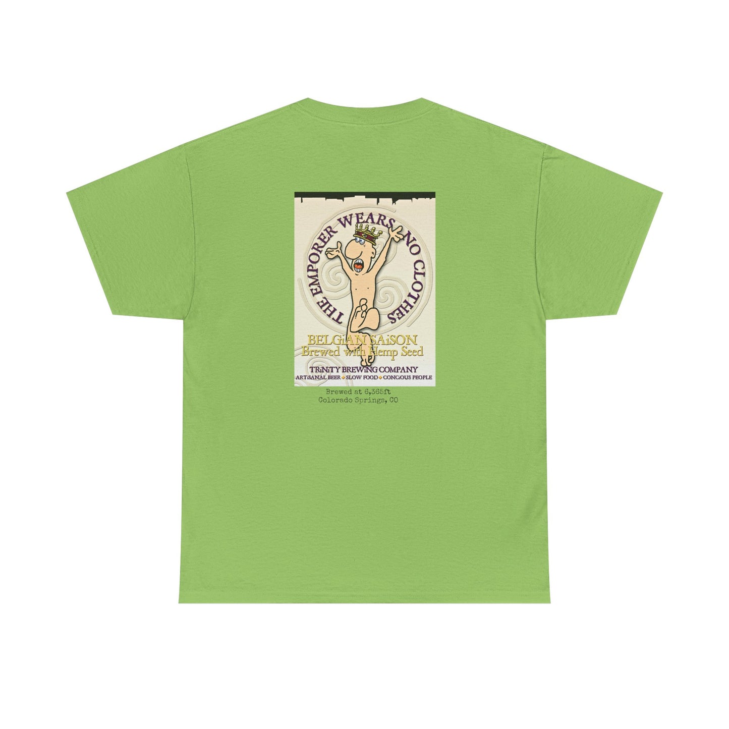 TRiNiTY The Emperor Has No Clothes -  Unisex Heavy Cotton Tee