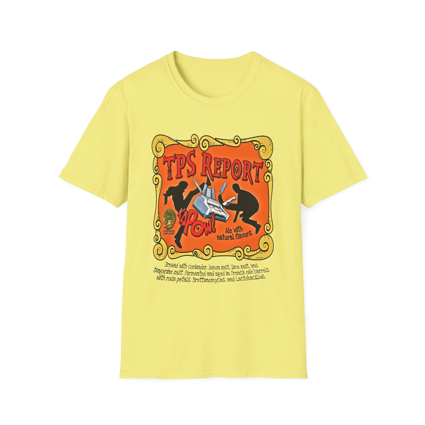 TRiNiTY TPS Report (Lighter Colors) - Unisex Softstyle T-Shirt