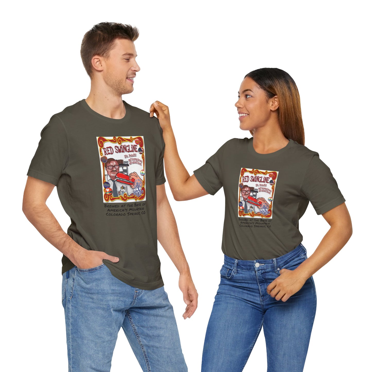 TRiNiTY GABF Gold Medal Winner Red Swingline Sour IPA - Unisex Jersey Short Sleeve Tee