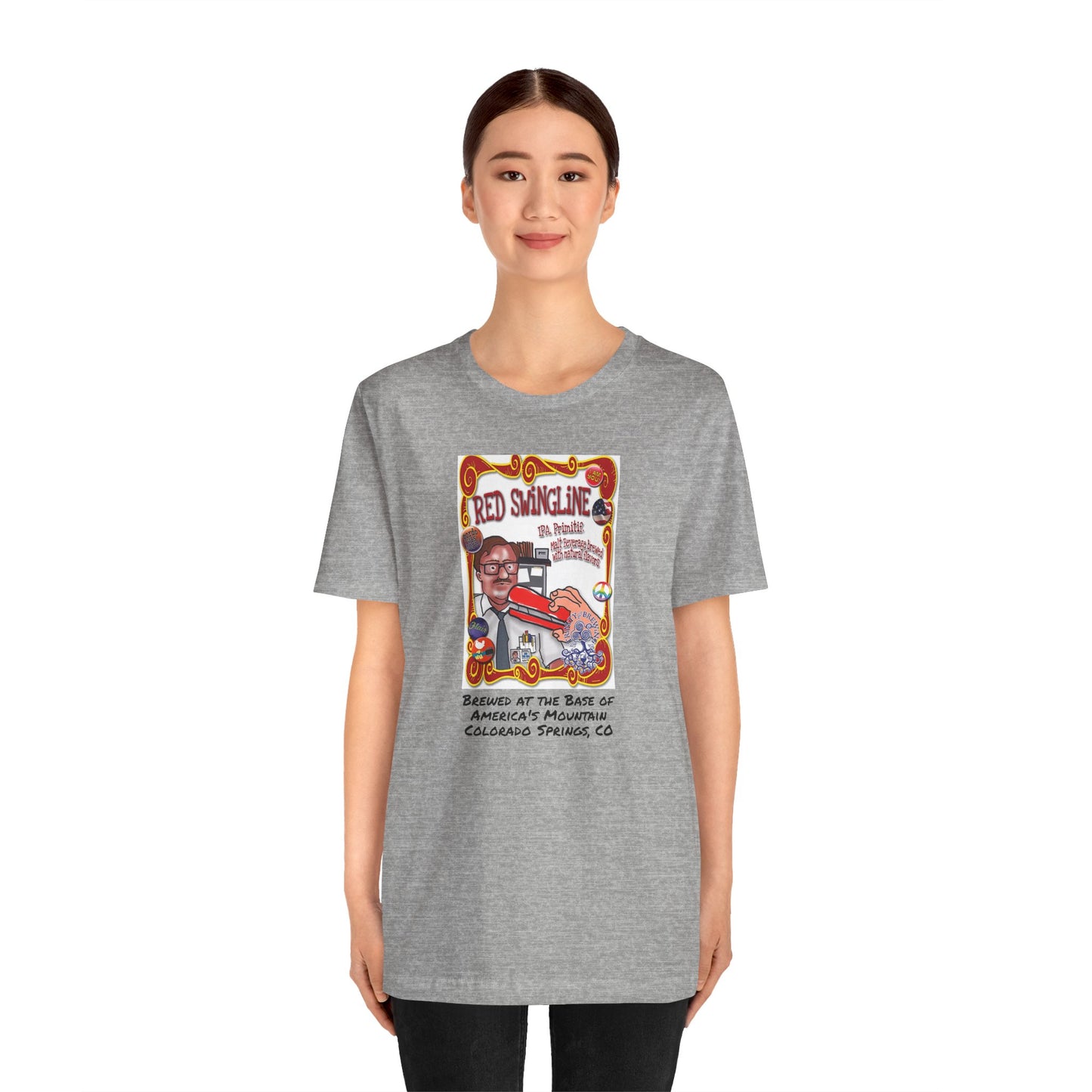 TRiNiTY GABF Gold Medal Winner Red Swingline Sour IPA - Unisex Jersey Short Sleeve Tee